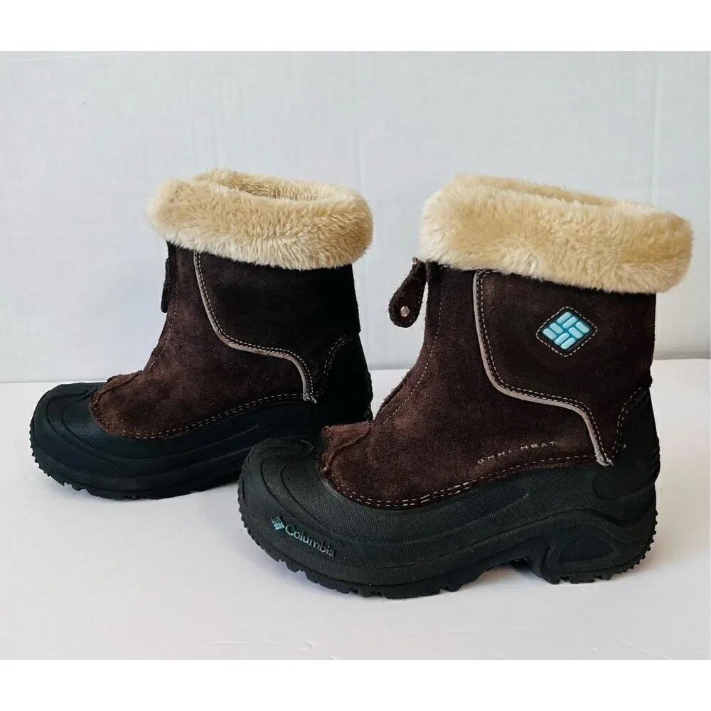 Columbia Youth Cold Weather Boot   Youth Sz 2   EUC